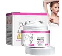 Creme Eclaircissante Visage Et Corps,Creme Eclaircissante Peau Noir Puissant,Créme Eclaircissanté Parties Intimes,Anti Tache Visage,Lait Eclaircissant Péau Noire,Anti Hyperpigmentation Péau Noire (1)