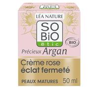 Crème Eclat Fermeté Peaux Matures Jour Précieux Argan Bio SO'BIO ETIC - Le pot de 50 mL