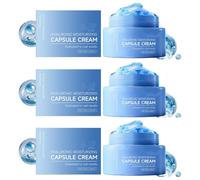 Crème en capsules à l'acide hyaluronique, Crème hydratante à l'acide hyaluronique, Formule 2-en-1 en capsules de gel, Renforce la barrière cutanée, Contient du panthénol