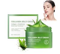 Crème en gelée au collagène, crème en gelée au collagène et niacinamide, crème en gel nourrissante infusée de collagène, crème hydratante et anti-âge, réduit les ridules et le teint terne