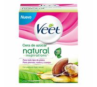 Crème Épilatoire Corporelle Veet Cera Tibia Natural 250 ml Huile d'Argan Sucr
