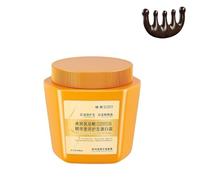 Crème essence capillaire aux acides aminés, traitement nourrissant aux protéines pour une brillance soyeuse, après-shampooing profond pour cheveux secs, crépus et abîmés (1pcs)