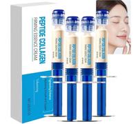 Crème Essence Élastique Peptide Collagène, Lotion Anti-Rides au Collagène, Crème Raffermissante pour le Visage, Effet Liftant et Tendu, Hydratation Intense, Convient à Tous Types de Peau (2pcs)