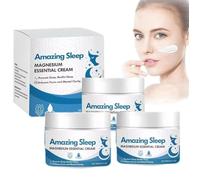 Crème essentielle au magnésium, crème au magnésium pour le sommeil, beurre corporel au magnésium, lotion au magnésium pour le sommeil, crème hydratante au magnésium (3 pièce)