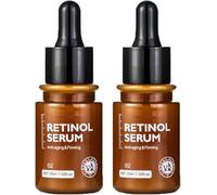 Crème et Essence Visage Anti-Âge au Rétinol, Sérum Éclat Cible les Taches, les Rides et les Ridules, Sérum Visage Anti-Âge