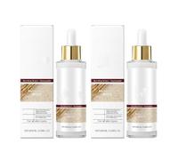 Crème exfoliante au riz noir et blanc, hydratante et resserrant les pores, ampoule de riz blanc double effet, convient à tous les types de peau.