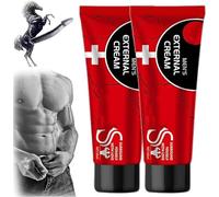 Crème externe énergisante et fortifiante pour hommes, Crème externe pour hommes, Formule de croissance du pénis pour un regain de vitalité, Crème d'agrandissement du pénis jusqu'à 30 cm XXXL