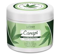 Crème extra forte 200 ml, formule naturelle à action rapide avec extraits d'huile de graines de chanvre, arnica et griffe du diable pour le massage. Fabriqué en Italie LUMINER