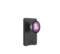 Crème fantôme Mangeant du maïs de Bonbons Kawaii pour Les Amateurs d'halloween PopSockets PopWallet pour MagSafe