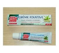 Crème fixative - Fittydent - Aloé Véra - Myrrhe - Non soluble - Confort durable