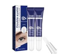 Crème Fixatrice Pour Paupières Doubles Pour Agrandir Les Yeux,Instant Lift+, Crème Liftante et Coiffante Pour Les Paupières,Imperméable,Longue Durée,Réduit Les Poches et Les Ridules Tout (2)