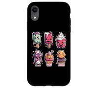 Crème glacée d'Halloween effrayante amusante pour enfants Coque pour iPhone XR