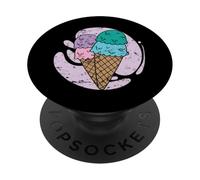 Crème glacée Douce Sweet Refreshment PopSockets PopGrip Adhésif