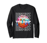 Crème glacée Respect The Drip Basketball Sprinkles Manche Longue