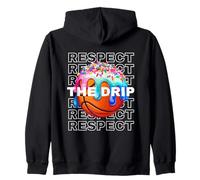 Crème glacée Respect The Drip Basketball Sprinkles Sweat à Capuche