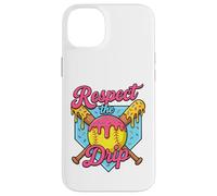 Crème glacée Softball Drip Respect The Drip Softball Player Coque pour iPhone 14 Plus