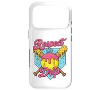 Crème glacée Softball Drip Respect The Drip Softball Player Coque pour iPhone 17 Pro