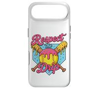 Crème glacée Softball Drip Respect The Drip Softball Player Coque pour iPhone Air