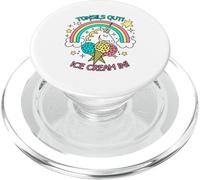 Crème glacée Tonsils Out en Forme de Licorne Get Well PopSockets PopGrip pour MagSafe