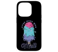 Crème glacée « You Make Me Melt » Coque pour iPhone 14 Pro