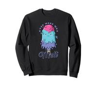 Crème glacée « You Make Me Melt » Sweatshirt
