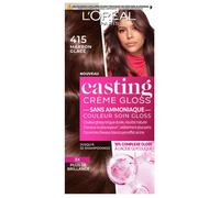 L'Oréal Paris Coloration cheveux semi-permanente ton sur ton Sans ammoniaque Marron Glacé 415