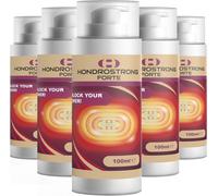 Crème Hondrostrong Forte - 500 ml (5x100ml), Paquet de 5