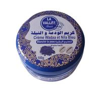 Crème Hydratante à Base de Nila Bleu 100 ml, Unifie le Teint, Anti-Rides