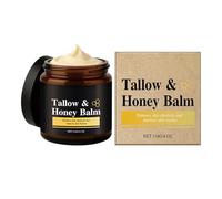 Crème Hydratante - Baume De Suif Et De Miel | Beurre De Corps Biologique Durable | 3Y La Lotion De Durée De Conservation Avec Une Réparation Revitalisante Profondément Hydratation Soulage Les Démangea