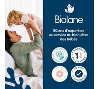 Creme Hydratante Bebe Certifiée Bio-Nourrit Et Protège Le Visage Et Le Corps De Bébé-99% D'origine Naturelle-100 Ml-Fabriqué En France