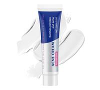 Crème hydratante contre les boutons, baume apaisant pour le visage, 20 g d'hydratation de la peau à texture douce, traitement botanique naturel du visage, crème douce contre les boutons avec un style
