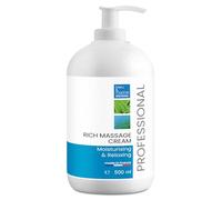 Creme Hydratante Corporelle Anti Age Vitamine E Crème de Massage Professionnelle Absorption Longue | Idéale pour Massages | Formulation Naturelle | Propriétés Antioxydantes 500 ml