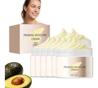 Crème Hydratante de Prparation Velours Lumineuse, Base Lissante des Pores & Fixatrice de Maquillage, Base Hydratante Pour le Visage, Base Visage à Finition Velours Pour Tous Types de Peaux (8)