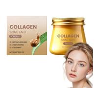 Crème hydratante de visage de collagène d'escargot avec mucine d'escargot pour la peau vieillissante, hydratant nourrissant pour les lignes fines et les rides, crème anti-rides hydratante (1)
