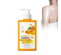 Crème Hydratante Éclaircissante À La Vitamine C, 300 Ml Lotion Corporelle Naturelle Au Curcuma Lotion Corporelle Au Curcuma Et À La Vitamine C Lait Pour Le Corps Au Curcuma,Éclaircissant Pour Le Corps