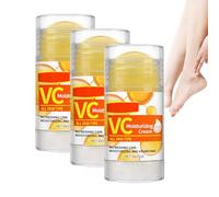 CrèMe Hydratante Et Anti-Crevasses Pour Les Pieds à 60% D'UréE, Stick Et CrèMe De Soin Des Pieds à L'UréE, Lotion Pour Les Talons RéPare Les Pieds CrevasséS Et Hydrate Les Pieds Secs (3 STÜCKE)