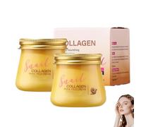 Crème hydratante pour femmes, crème réparatrice, raffermissante, hydratante et revitalisante, hydrate en profondeur les peaux sèches, booste l'élasticité, anti-âge, collagène d'escargot