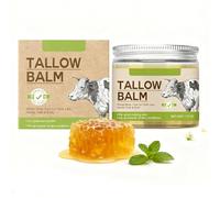 Crème hydratante pour la peau au beurre naturel,100% Naturel Biologique Baume au Suif et au Miel pour le Visage et le Corps, Beef Tallow Crème pour Tous Types de Peau (1)