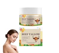 Crème hydratante pour le corps au suif de bœuf, lotion nourrissante et réparatrice en profondeur pour les peaux sensibles, hydratant apaisant pour le corps au suif, hydratation intense (1PCS)