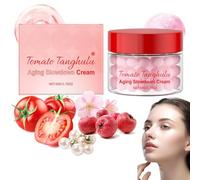 Crème Hydratante Pour Le Visage À Base De Capsules De Tomates, Crème Hydratante Pour Le Visage À La Tomate, Capsules D'ampoules À Double Texture Éclaircit Le Teint De La Peau (1pcs)