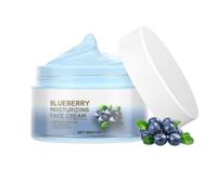 Crème hydratante pour le visage à la myrtille, crème éclaircissante douce et hydratante pour le visage, anti-âge et anti-rides, réduit le teint de la peau, réduit les taches sombres pour tous les