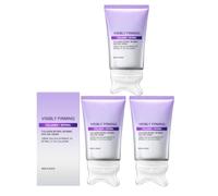 Crème hydratante pour le visage avec Gua Sha, soin hydratant anti-âge, raffermissant pour le cou, crème au collagène, effet tenseur et lissant pour le visage et le cou soin des ridules, soin quotidien