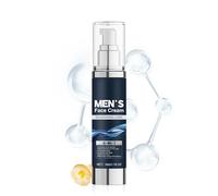 Crème Hydratante pour le Visage des Hommes | Traitement 6-en-1 Hydratant et Repulpant - Crème Apaisante Visage 50g,pour Jour, Nuit, Voyage, Maison - Idéal pour Homme, Père, Mari, Petit