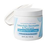 Crème Hydratante Pour Peau Sèche - 100ml Baume Hydratant pour les Soins de la Peau,Apaisant pour le Corps,pour Voyage Nuit Quotidien Maison Cuir Chevelu Visage Coudes Genoux et Barbe