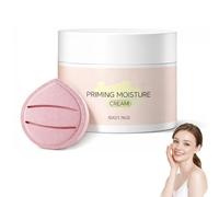 Crème Hydratante Préparatrice - Base Lissante Estompant Les Pores Et Fixant Le Maquillage - Base Hydratante Pour Une Application Fluide Du Maquillage(1pc)