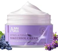 Crème Hydratante Visage Au Bakuchiol-Anti-Âge & Raffermissante 50ml,Atténue Les Rides,Repulpe Et Apaise La Peau,Crème Jour/Nuit Pour Les Femmes