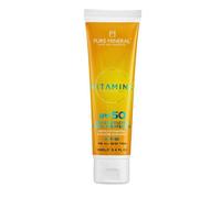 Crème hydratante visage SPF50 - PURE MINERAL - 100 ml - SPF50 - Vitamine C - Minéraux de la Mer Morte - Sans silicones