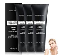 Creme Instant, Creme Liftante Instantanée Pour le Visage, Creme Remplisseur De Ride, Crème Effaceur De Rides, Sérum Anti-Rides Lotion Raffermissante, Crème D'elasticité Pour La Peau (3pcs)