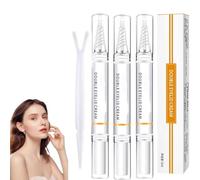 Crème invisible longue tenue pour créer une double paupière ; crème coiffante naturelle, non collante et résistante à l'eau ; idéale pour les débutants (avec applicateur en Y) (3 pièce)