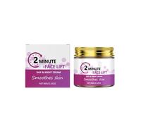 Crème Jour et Nuit Lifting Visage 2 Minutes au Rétinol, Acide Hyaluronique et Niacinamide, un soin hydratant anti-âge et raffermissant pour hommes et femmes, adapté à tous les types de peau